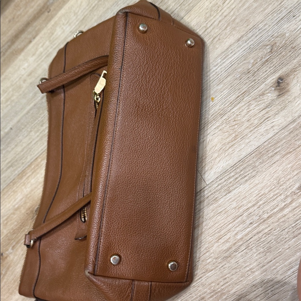 Coach Tyler tote Tan Leather Shoulder Bag - Picture 6 of 6